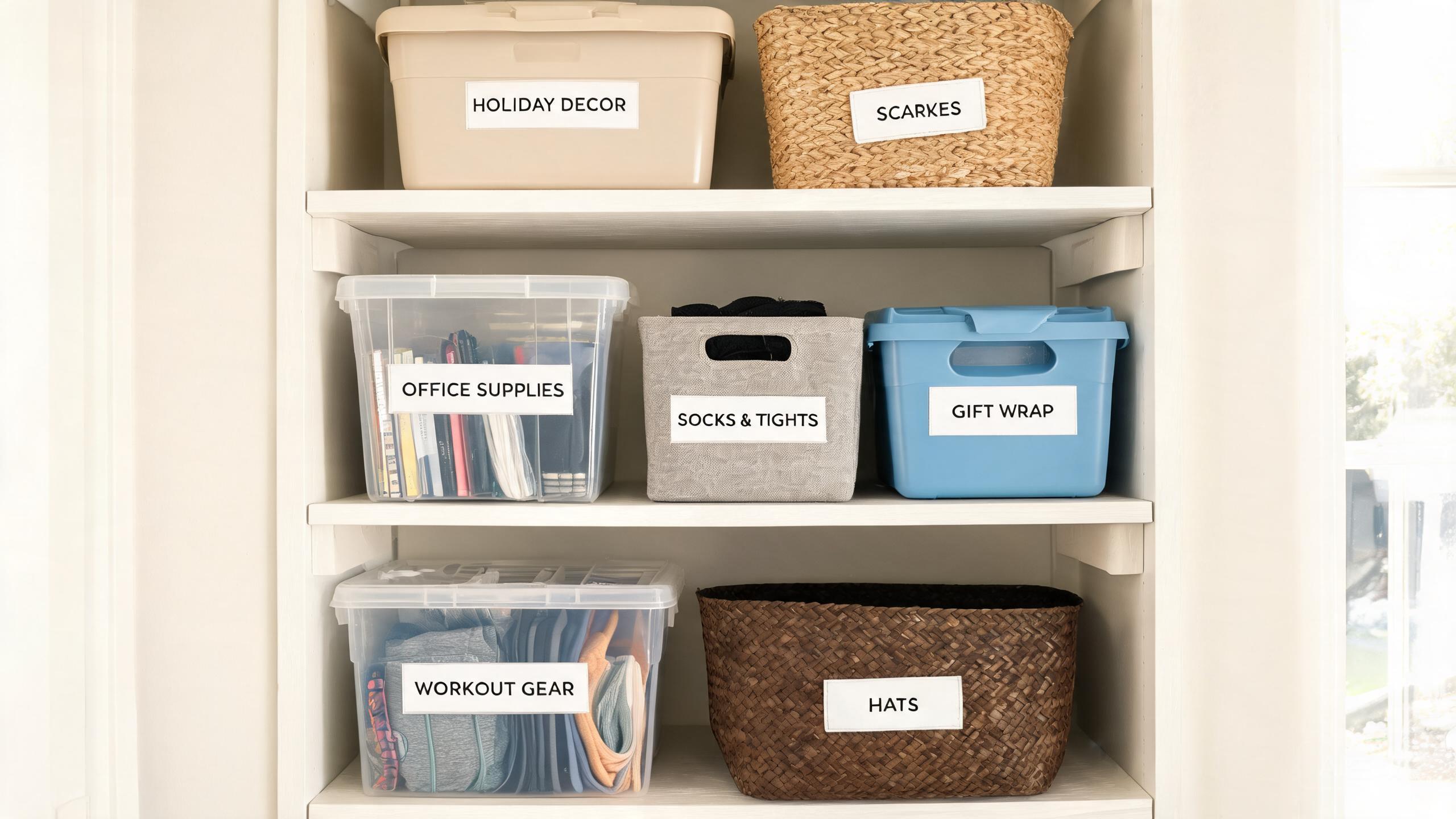 The Best Storage Bins and Totes for Every Room in Your House